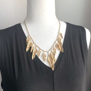 Chloe + Isabel feather drape necklace